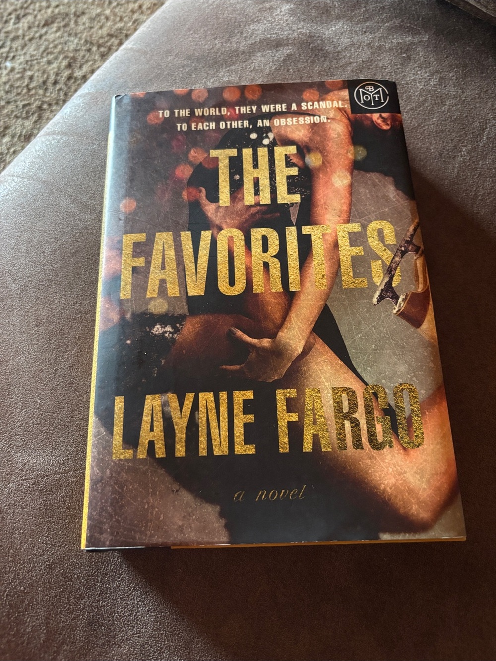 The Favorites by Layne Fargo - Gold & Black Hardcover Novel